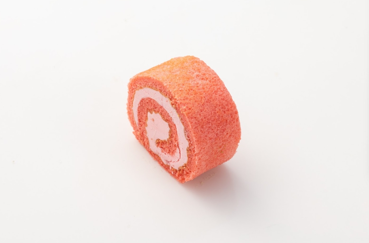 Stewberry jam roll