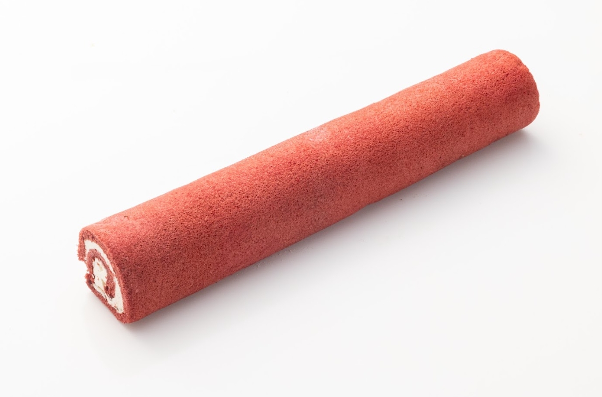 Red Velvet jam roll